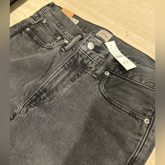 NWT J Crew Men’s 484 Jeans Slim Fit Jeans in Black Wash - 30x32 - Picture 3 of 4